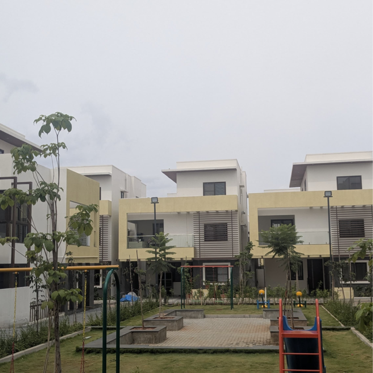 Exterior View, shriram-chirping-grove 3.5 Bedroom 2628 Sq.Ft. Villa In Sarjapur Bagalur Road Bangalore 9555307