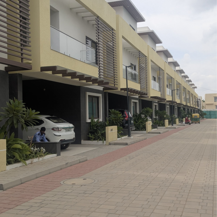 Exterior View, shriram-chirping-grove 3.5 Bedroom 2628 Sq.Ft. Villa In Sarjapur Bagalur Road Bangalore 9555307