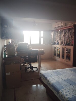 Bedroom in 3 BHK Apartment at Gabbana Apartment, Khar West – for Rent