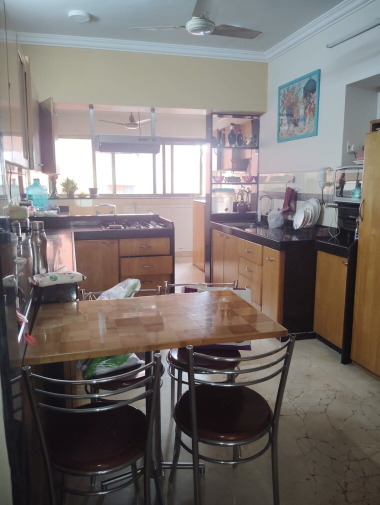 Kitchen, gabbana-apartment 3 Bedroom 1500 Sq.Ft. Apartment In Khar West Mumbai 9555338