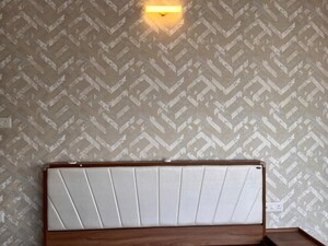 Bathroom in 3 BHK Apartment at VTP HiLife, Wakad – for Rent