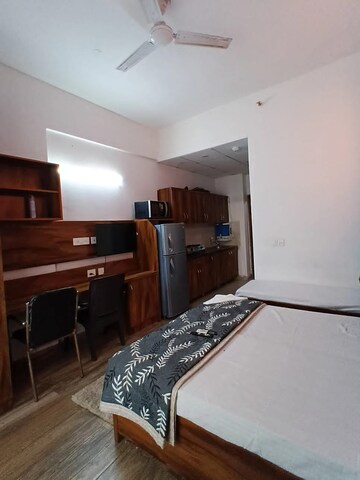 Kitchen in 1 BHK Apartment at Paramount Golfforeste, Zeta I Greater Noida – for Rent