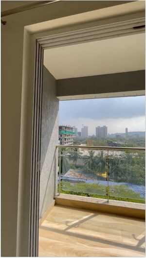 Balcony in 3 BHK Apartment at Wadhwa Dukes Horizon, Chembur – for Rent