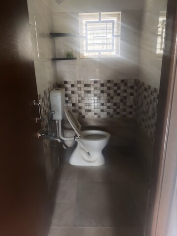 Bathroom in 1 BHK Apartment at S V Residency Bellandur, Bellandur – for Rent