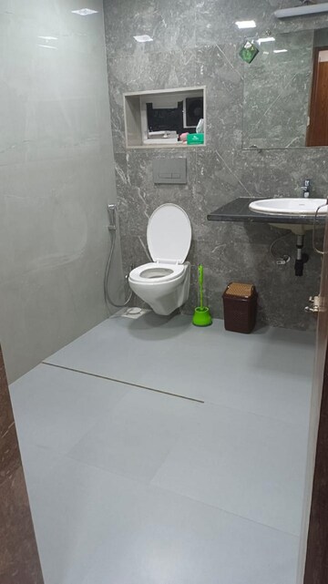 Bathroom in 3 BHK Apartment at Santacruz West – for Rent
