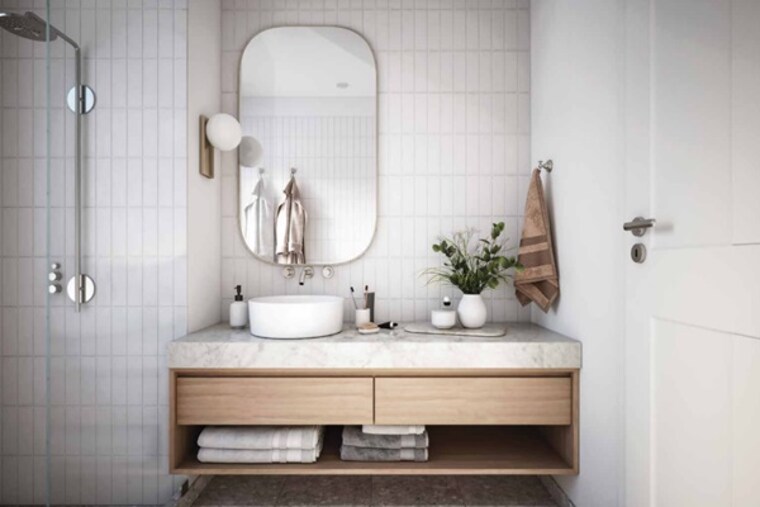 Bathroom, apex-green-wood 2 Bedroom 614 Sq.Ft. Builder Floor In Borivali East Mumbai 9555557