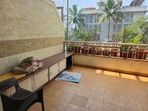 Balcony in 2 BHK Apartment at Prabhat Road – for Rent