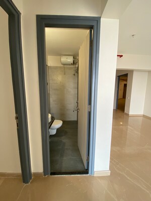 Bathroom in 2 BHK Apartment at Rustomjee Summit, Borivali East – for Rent