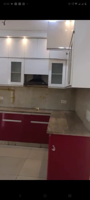 Kitchen in 3 BHK Apartment at Panchsheel Greens, Sector 16 Greater Noida – for Rent