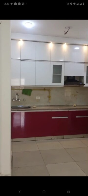 Kitchen in 3 BHK Apartment at Panchsheel Greens, Sector 16 Greater Noida – for Rent