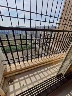 Balcony in 2 BHK Apartment at Agarwal Paramount, Virar West – for Rent