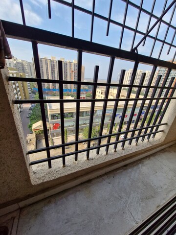 Balcony in 2 BHK Apartment at Agarwal Paramount, Virar West – for Rent