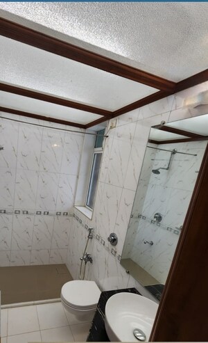 Bathroom in 4 BHK Apartment at Juhu – for Rent