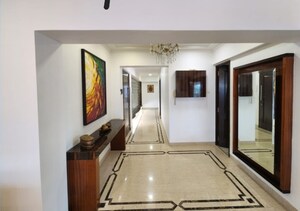 Living Room in 4 BHK Apartment at Juhu – for Rent