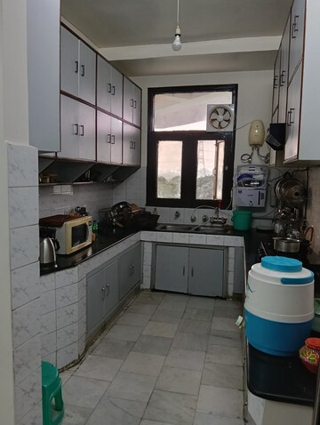 Kitchen in 3 BHK Apartment at Sector 6 Dwarka – for Rent