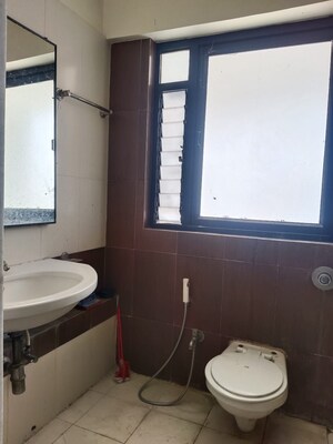 Bathroom in 3 BHK Apartment at Baner – for Rent