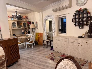 Living Room in 2 BHK Apartment at Sea-Side Apartment, Bandra West – for Rent