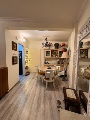 Living Room in 2 BHK Apartment at Sea-Side Apartment, Bandra West – for Rent