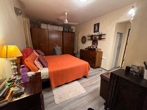 Bedroom in 2 BHK Apartment at Sea-Side Apartment, Bandra West – for Rent