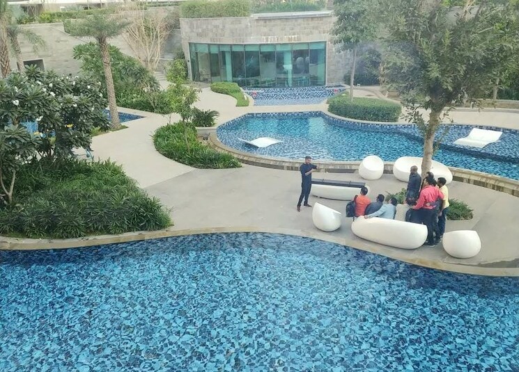 Swimming Pool, dlf-the-crest 3 Bedroom 2700 Sq.Ft. Apartment In Sector 54 Gurgaon 9555794