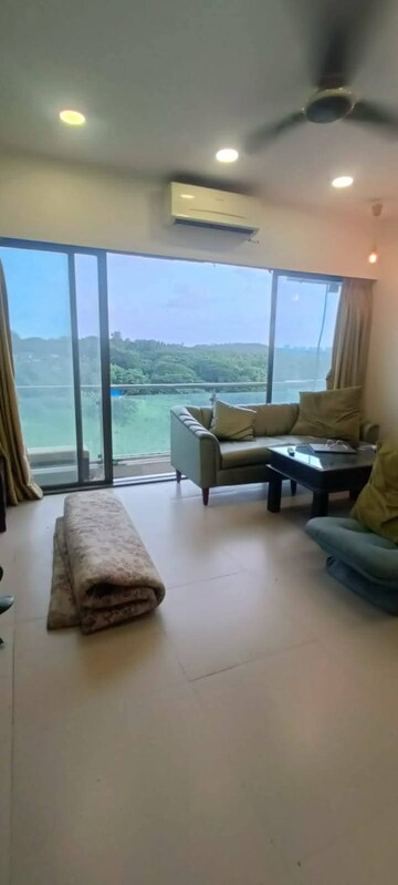 Living Room in 1 BHK Apartment at Conwood Astoria, Goregaon East – for Rent