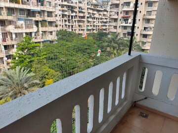 Balcony in 2 BHK Apartment at Vyas Ranjeet Heights, Rambaug Colony – for Rent