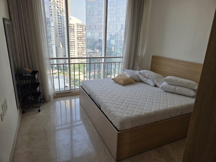 Bedroom, runwals-the-reserve 4 Bedroom 1500 Sq.Ft. Apartment In Worli Mumbai 9555847