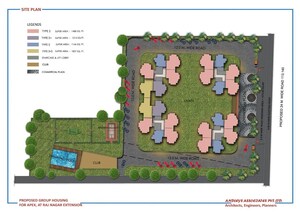 Master Plan in 3 BHK Apartment at Raj Nagar Extension – for Sale