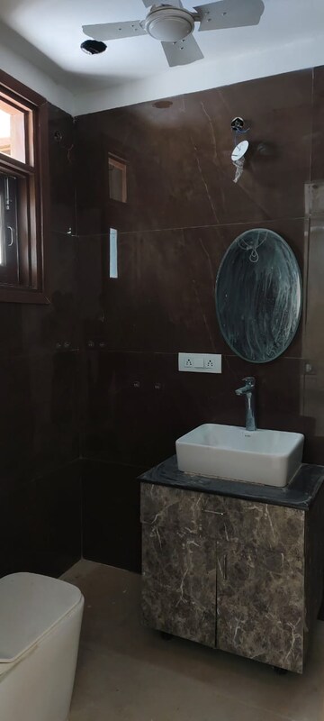 Bathroom in 2 BHK Builder Floor at Saket – for Rent
