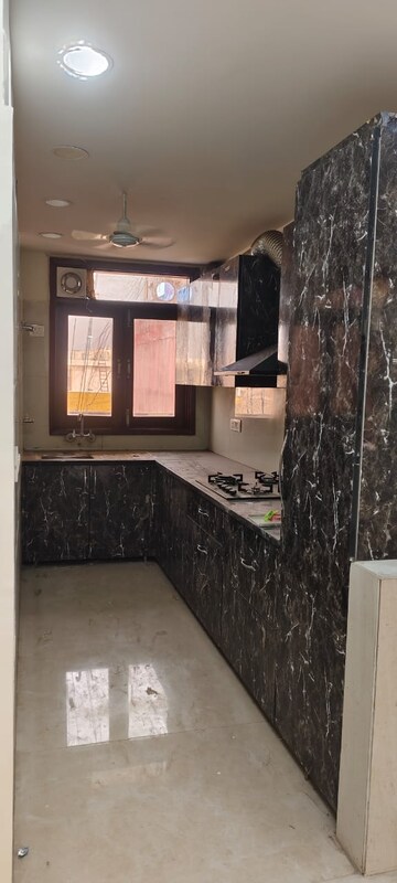 Kitchen in 2 BHK Builder Floor at Saket – for Rent