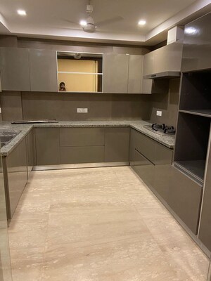 Kitchen in 4 BHK Apartment at Greater Kailash I – for Sale
