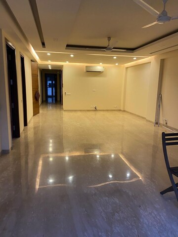 Building Lobby in 4 BHK Apartment at Greater Kailash I – for Sale