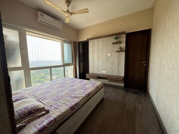 Bedroom in 2 BHK Apartment at Omkar Ananta, Goregaon East – for Rent