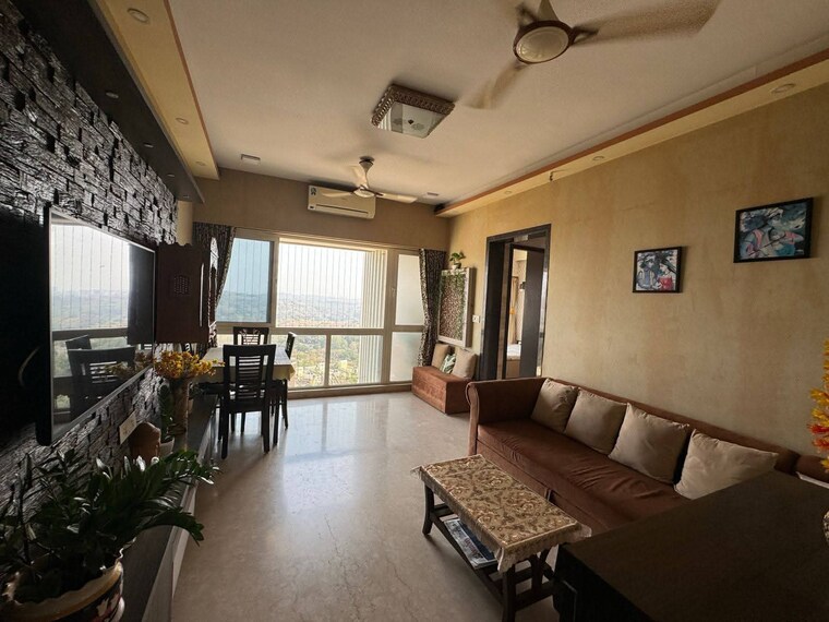 Living Room, omkar-ananta 2 Bedroom 1100 Sq.Ft. Apartment In Goregaon East Mumbai 9555924