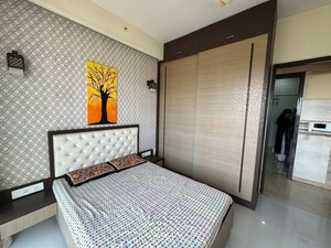 Bedroom in 2 BHK Apartment at Omkar Ananta, Goregaon East – for Rent
