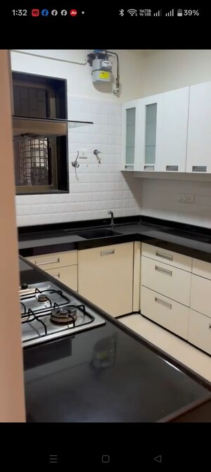 Kitchen in 2 BHK Apartment at Nibbana Apartments, Bandra West – for Rent