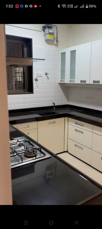 Kitchen in 2 BHK Apartment at Nibbana Apartments, Bandra West – for Rent