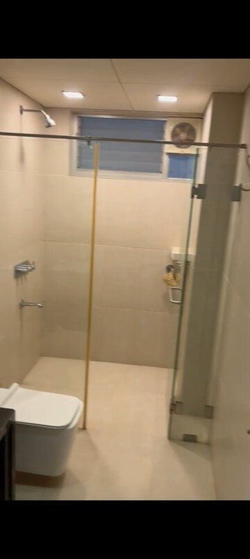 Bathroom in 2 BHK Apartment at Nibbana Apartments, Bandra West – for Rent