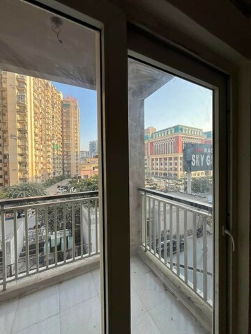 Balcony in 3 BHK Apartment at Shri Radha Sky Park, Sector 16b Greater Noida – for Rent