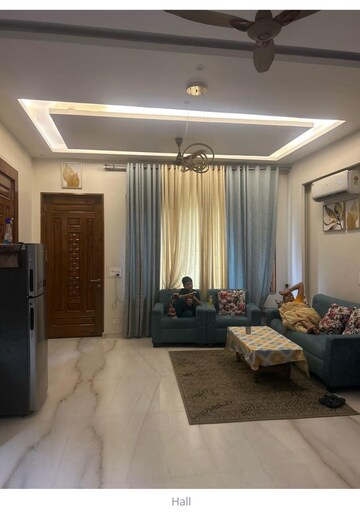 Living Room in 3 BHK Builder Floor at RWA Apartments Sector 47, Sector 47 – for Rent