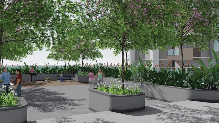 Exterior View, chandrasekharpur 3 Bedroom 1250 Sq.Ft. Apartment In Chandrasekharpur Bhubaneswar 9556048