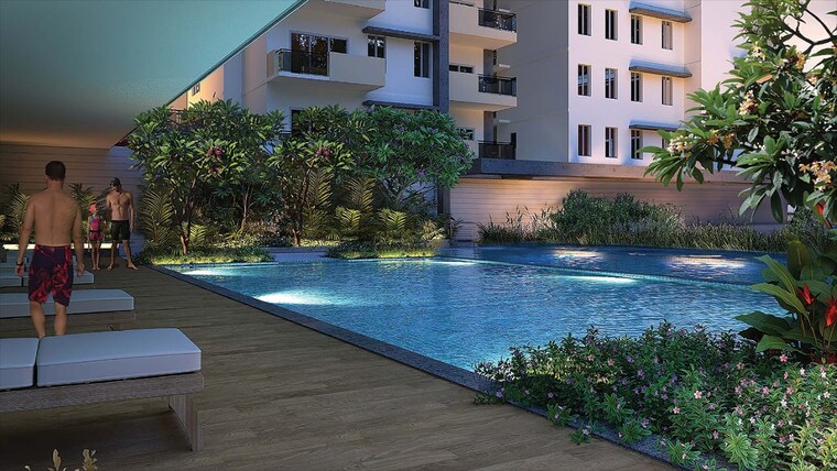 Exterior View, chandrasekharpur 3 Bedroom 1250 Sq.Ft. Apartment In Chandrasekharpur Bhubaneswar 9556048