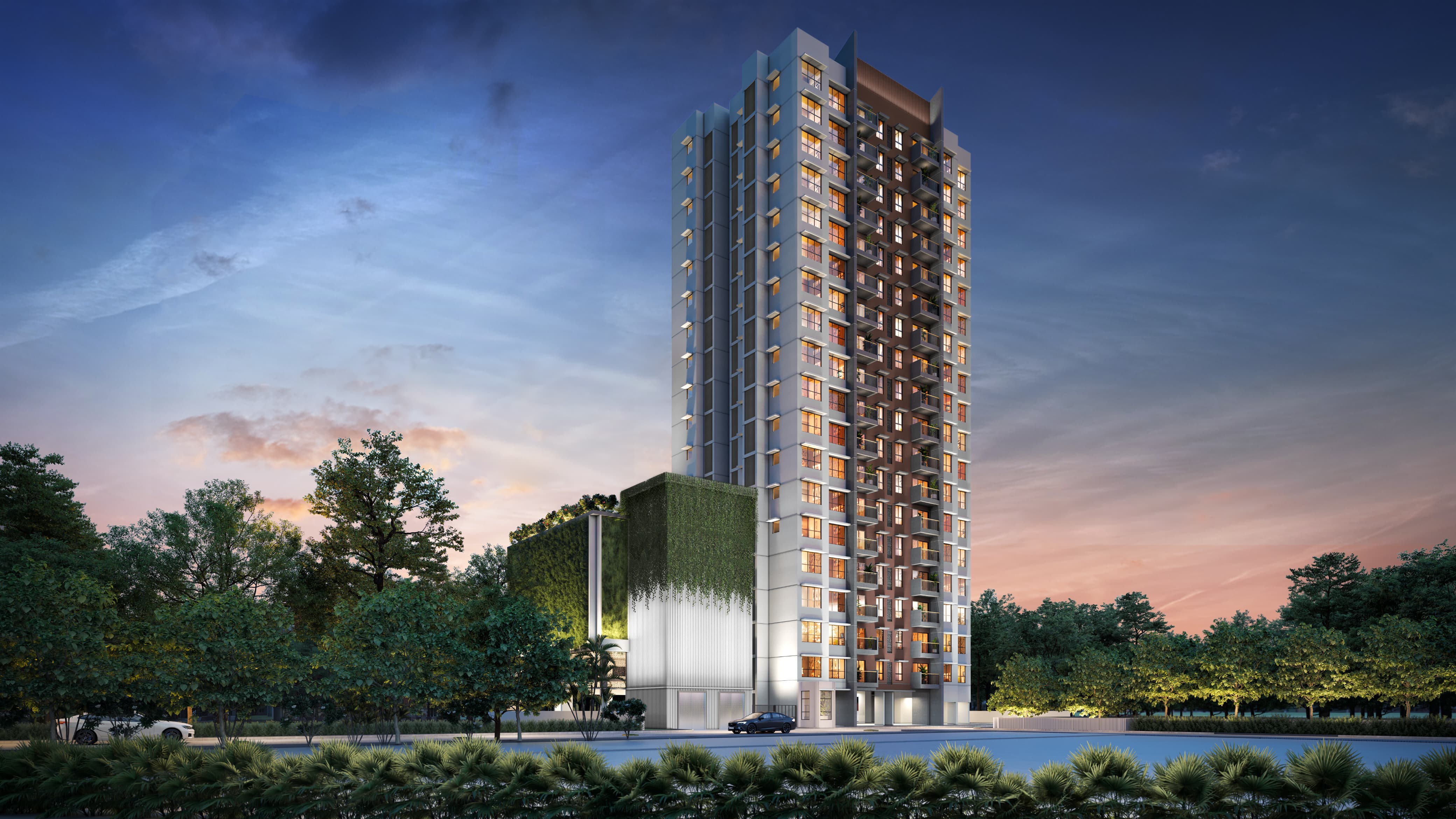 2 BHK 761 Sq.Ft. Apartment in Mahindra Marina 64