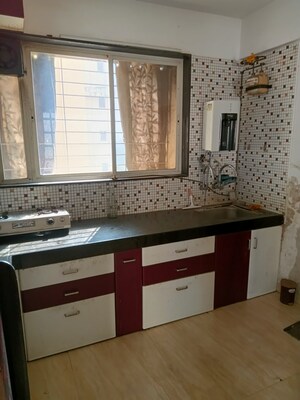 Kitchen in 2 BHK Apartment at NSG Royal One, Pimple Nilakh – for Rent