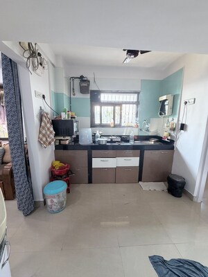 Living Room in 1 BHK Apartment at Sunrise Tower Goregaon, Goregaon West – for Rent