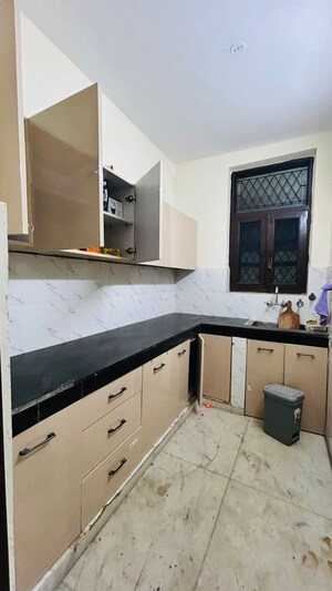 Kitchen in 1 RK Independent House at Palam Vihar – for Rent