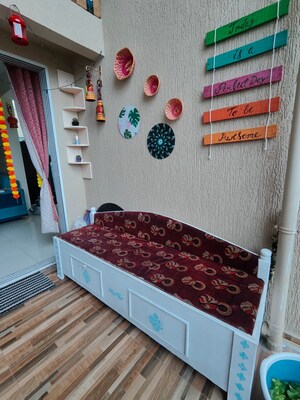 Bedroom in 2 BHK Apartment at Kolte Patil Life Republic, Hinjewadi – for Rent