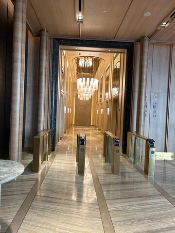 Building Lobby in  Office Space at One Lodha Place, Lower Parel – for Rent