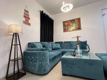 Living Room in 2 BHK Apartment at Wave Dream Homes, Wave City – for Rent