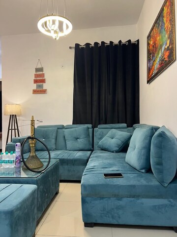 Living Room in 2 BHK Apartment at Wave Dream Homes, Wave City – for Rent